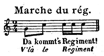 14 marche du regiment