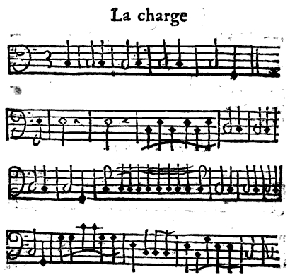 trompette 1719 charge