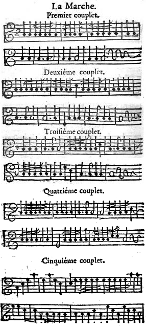 trompette 1719 la marche