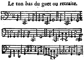 trompettes 1719 retraite